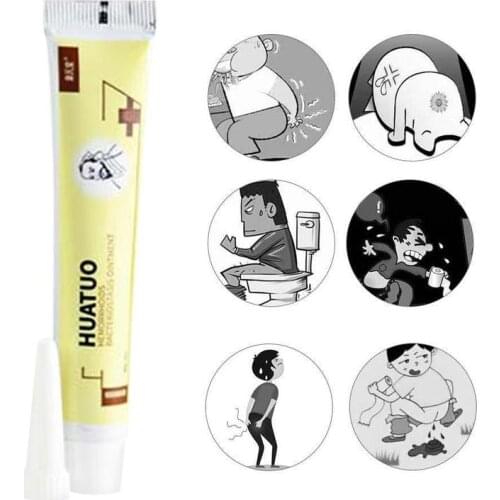 Hemorrhoids Ointment 100% Original Vietnam Chinese Cream Herb Cream Painkiller Pain Relief External Anal Fissure Medical Plaster