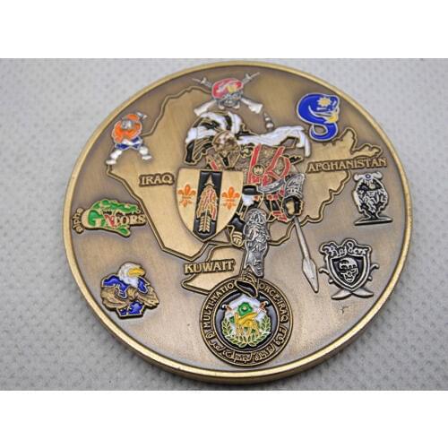 Cheap Custom coins High quality U.S. military challenge coin hot sales desert warriors challenge coin low price coin FH810198