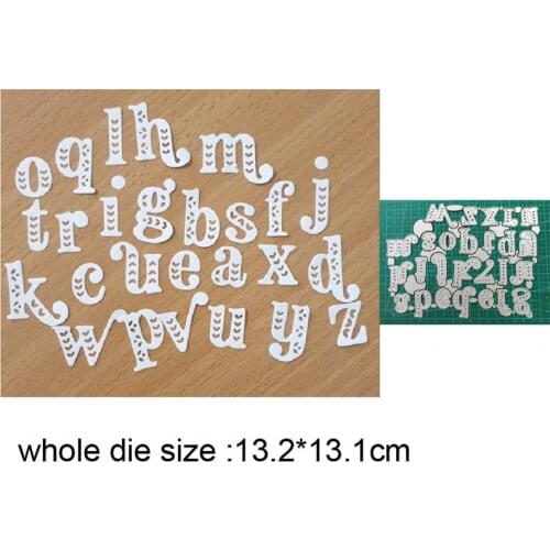 2021 new metal cutting dies cut die mold alphabet letters decoration Scrapbook paper craft knife mould blade punch stencils dies