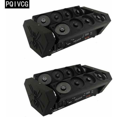 2pcs/RGB tricolor laser light DMX512 laser spider lights professional Laser effects equipment stage performance Bar DJ light