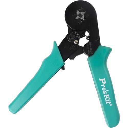 CP-462G Adjustable Square Ferrule Wire Crimpers Wire Ferrule Crimp Tool-Square Crimping Pliers Practical Line Pressing Tool