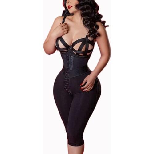 Womens Hip Shaping Knee-length High Waist Shorts Skims kim kardashian BBL Stage 2 Post Op Surgery Supplies Compression Garment