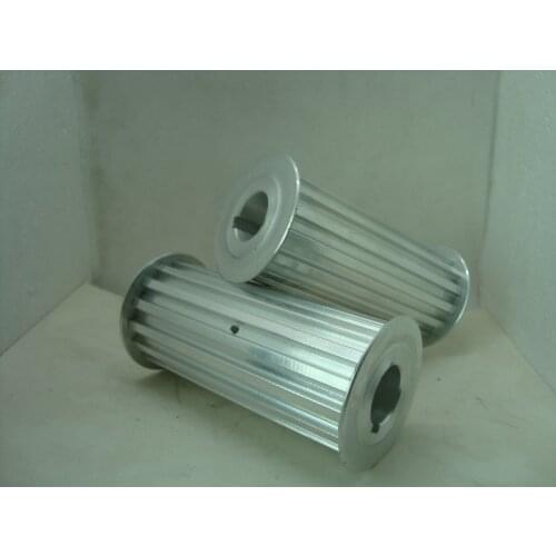 T10 tooth type 15 teeth 100mm belt width timing pulley with 20mm bore and keyway timing pulleyell by one pack