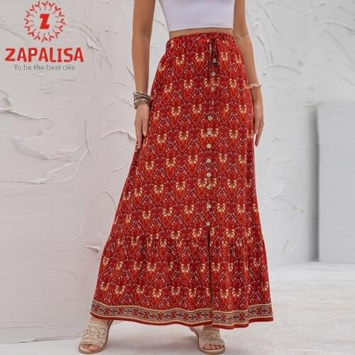 ZAPALISA Womens Summer Skirts