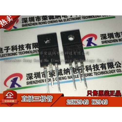 100% New&original In Stock K2943 2SK2943 3A 900V N TO-220F