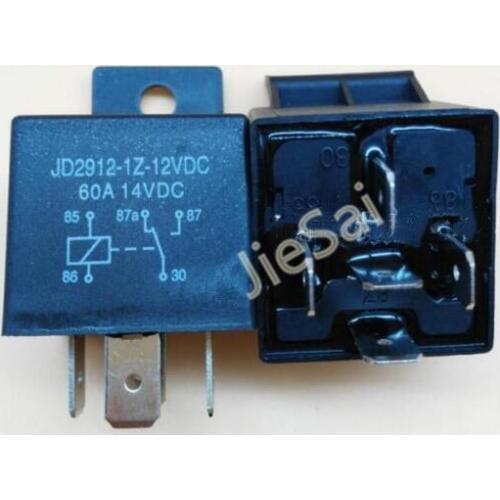 12VDC 60A 5pin seal waterproof auto relay with mounting hole conversion type NONC