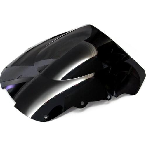1996-2007 2005 2006 for Honda CBR1100XX Super Blackbird cbr 1100 xx Windshield Black Screen Double bubble Motorcycle bike
