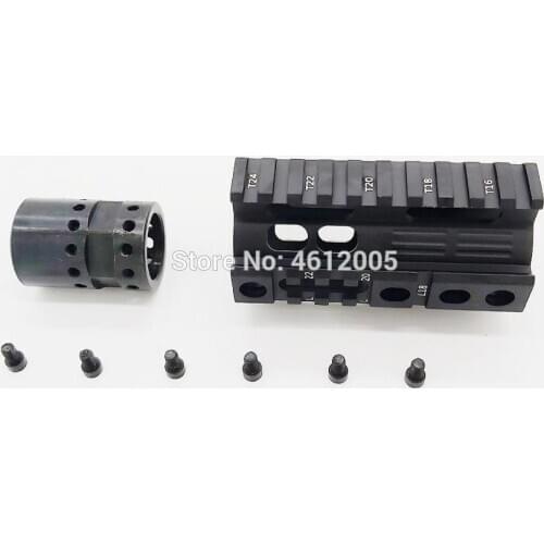 4 inch noveske Quad Rai for ar15 ar15 handguard 4-weaver/picatinny Rail Rifle Free Floating Handguard QD Swivel Housing M4 M16