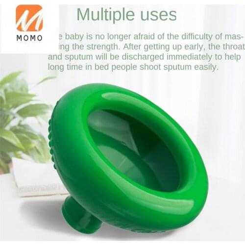 Sputum Shooting Artifact for the Elderly, Household Sputum Suction Buckle Back Child Baby Beat Silicone Sputum Shooting Cup
