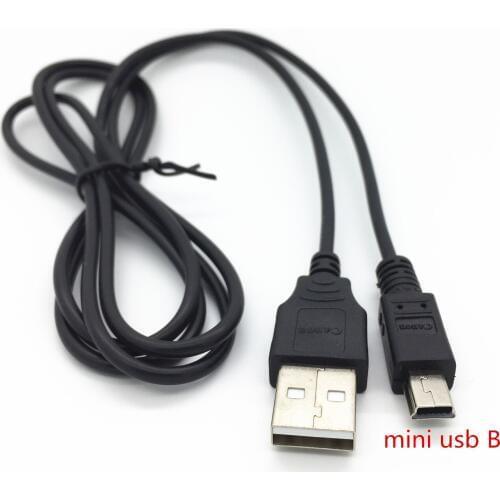 Black USB Data Sync Cable for JVC GC-XA1 GC-XA2 GC-PX100 GC-PX100BAC