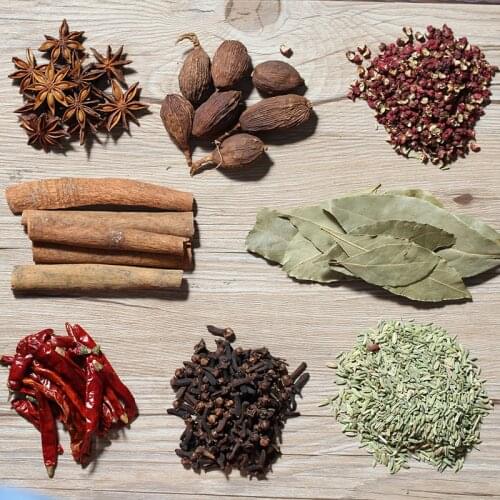 Spice Seasoning Star Anise Cinnamon Fragrant Leaves Combination Pepper Pepper Chili Cooking Seasoning Home Kitchen Supplies