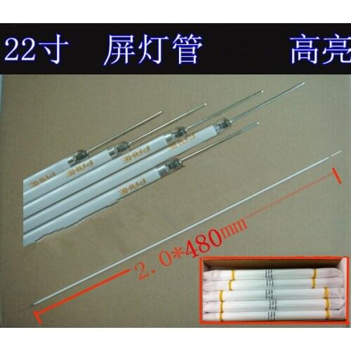 20PCS/Lot 22" 480MM*2.4MM CCFL Lamp Tube Code Cathode Fluorescent Backlight for LCD Monitor Hightlight