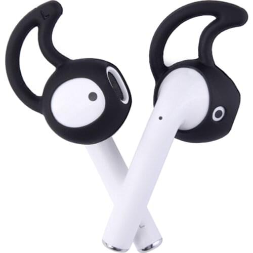 HOT Pair In Ear Rubber Earbud Cover Case Ear Hook For iPhone Earphone Headset