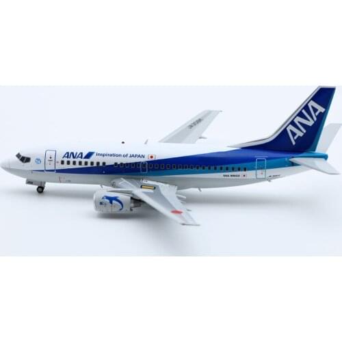 1:200 Scale ANA Airways B737-500 Airlines Model with Base Alloy Aircraft For Collectible Souvenir Show Gift Toys