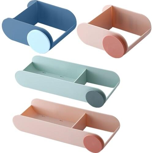 Wall Hair Dryer Holder Hair Styling Tool Storage Rack Organizer self-adhesive hair dryer storage holder modern and simple cute