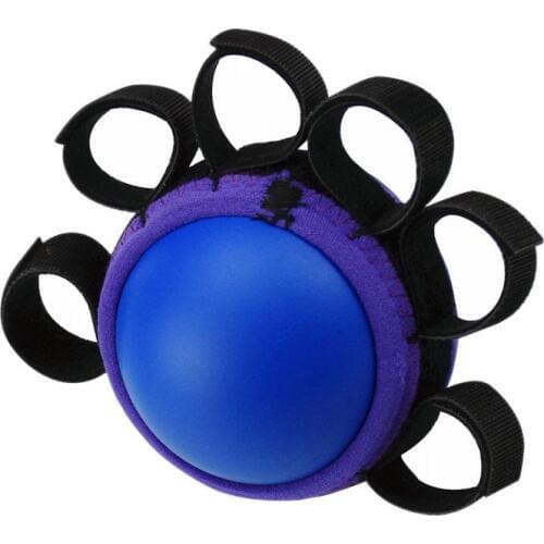 Hand Strengthener Hand Grip PU Cloth Ball Rehabilitation Finger Gym Exercise Muscle Gripper Training Power Silicone Band