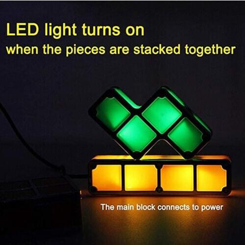 Lamp Light Stackable LED Table Light Light Retro Lamp Night Light Gift for Home Decoration or Gift
