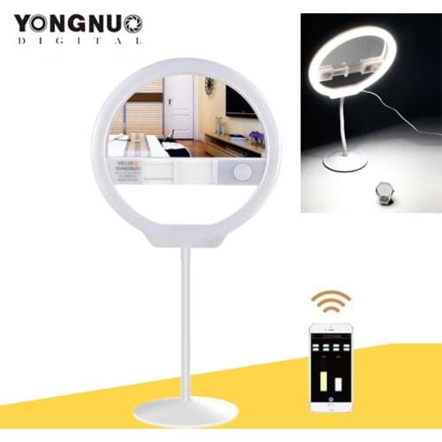 YONGNUO YN128 II Camera Photo/Studio/Phone/Video/Selfie 128 LED Ring Light 3200K-5500K Photography Dimmable Ring Lamp fill light