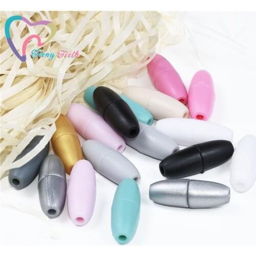 Teeny Teeth 20PCS MIX BreakAway Safety Clasp For Teething Necklaces & Bracelets Plastic Breakaway Clasps Necklace Plastc Closure