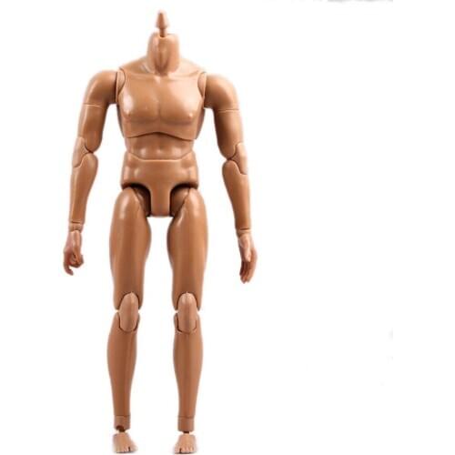 [wamami] 1/6 Scale Brown Skin Male Action Figure Body