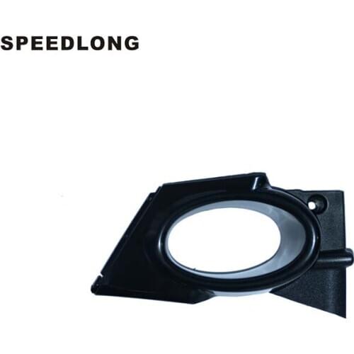 1Pcs Right Side Front Bumper Fog light Lamp Bezel Cover Hood Trim Fit For HONDA FIT JAZZ Sports Model 2009-2011 GE8