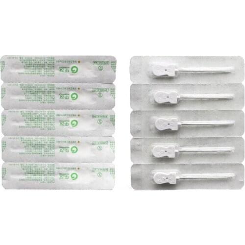 100 pieces Disposable acupotomy therapy needles 0.40/50/60/80/1.0mm