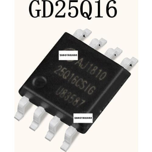 100pcs X GD25Q16 16M-bit SPI-flash 25Q16CS1G AJ1810 Free Shipping