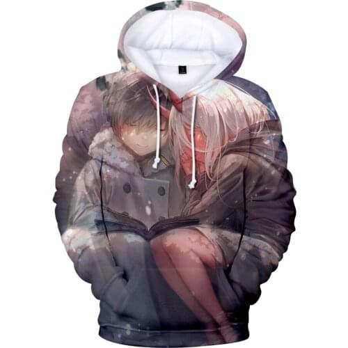 Darling In The Franxx 3D Hoodie Men Women Print Anime Dear Frank 3D Hoodies Sweatshirts 2020 Fashion Boys/girls Harajuku Tops