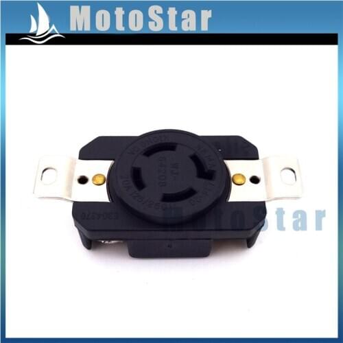 4 Prong Receptacle Generator Twist Lock Socket NEMA L14-20R 20AMP 125/250V UL Approval