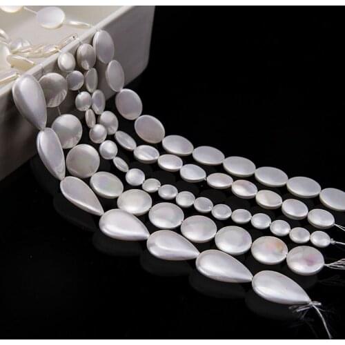 6pcs Korean Style Elegant Necklace Bracelet material Natural pearl Round Drop Vintage Earrings for Women Diy Jewelry Accessories
