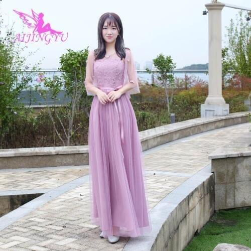 AIJINGYU 2021 2020 hot bridesmaid dresses elegant dress for wedding party BN154