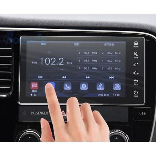 For Mitsubishi Outlander 2016 2017 2018 2019 Car Navigation GPS Screen Protective Toughened film Car Accessories