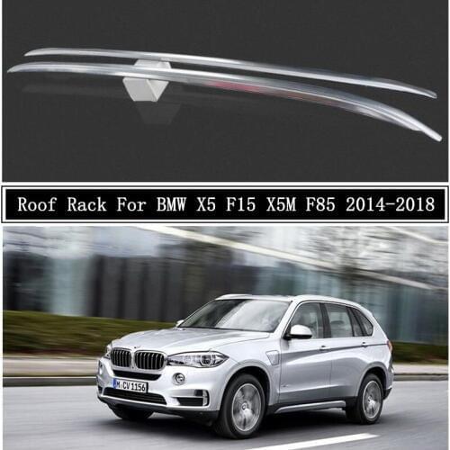 Roof Rack For BMW X5 F15 X5M F85 2014-2018 High Quality Aluminum Alloy Rails Bar Luggage Carrier Bars top bar Racks Rail Boxes