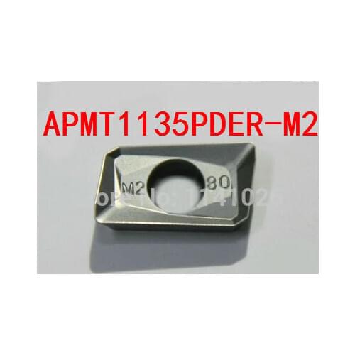 Free Shipping 10PCS APMT1135PDER M2 Metal ceramic insert ,use for turning tool holder ,lathe; turning machine turning lathe