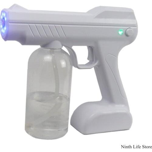 Electric Spray Gun Sprayer Handheld Wireless Atomizer Nano Sprayer Disinfection Gun Suitable For School Office