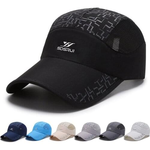 Unisex Classic Adjustable Baseball Cap Women Men Summer Outing Breathable Sun Hat Trucker Hats Quick-Dry Sports Caps for Adult