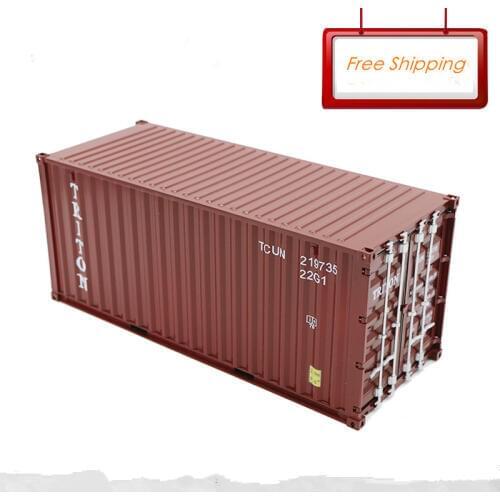 Collectible Toy Model Gift 1:20 Scale TRITON Shipping Express 20 GP Truck,Marine Container Model For Business Gift,Display