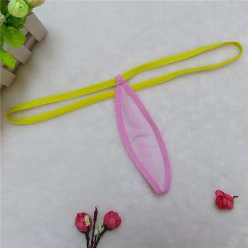 Micro bikini tanga mujer swimwear bikinis biquini tankini sexy lingerie tanga thong Transparent chiffon Jelly String Fun Beach