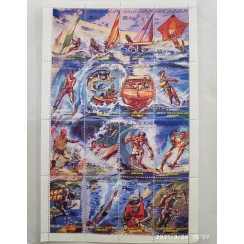 Libya stamp small sheet， souvenir sheet Post Stamps Postage(tear ticket)
