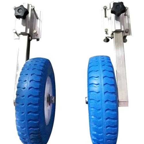 Newest Stainless Steel Boat Transom Launching Wheel For Inflatable Boat Kayak Dinghy Yacht Raft Trolley Kayak Accessories