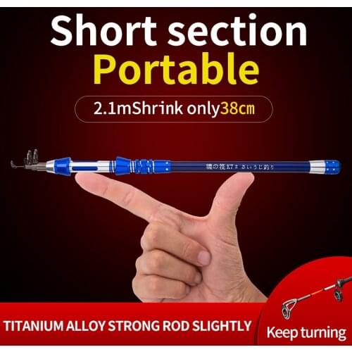2021 New Luminous Soft Tail Raft Rod 1.5M 1.8M 2.1M 2.4M 2.7M 3.0M 3.6M Long Casting Telescopic Spinning Rock Fishing Rod