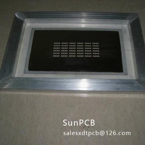 PCB Circuit Board Stencil Steel Mesh Stainless Solder Paste Printing Stencil PCBA Assembly USE CNC Laser Cut with High Accuracy