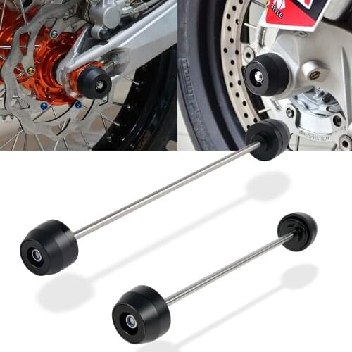 Front Rear Motorcycle Axle Slider For BMW F900R F900XR F 900R 900XR F 900 R XR 2020-2021 Axle Fork Crash Sliders Wheel Protector