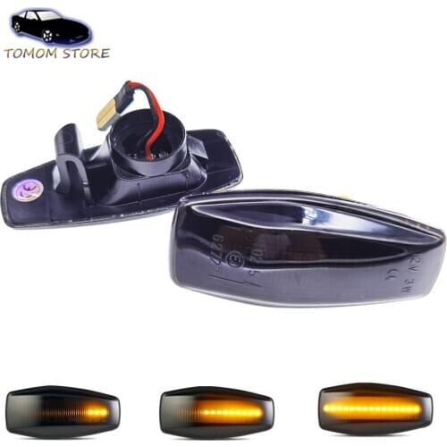 Seqeuntial Blinker LED Turn Signal Lights For Kia Rio MK2 Amanti Carnival Sedona VQ Sportage Opirus Picanto Morning Car Styling