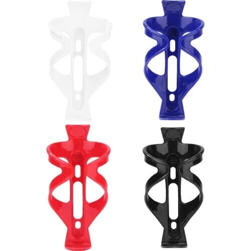 Outdoor Sports Mountain Bike water Bottle Holder Cycling Equipment PC Bottle Cage Bicycle Accessory (Black)