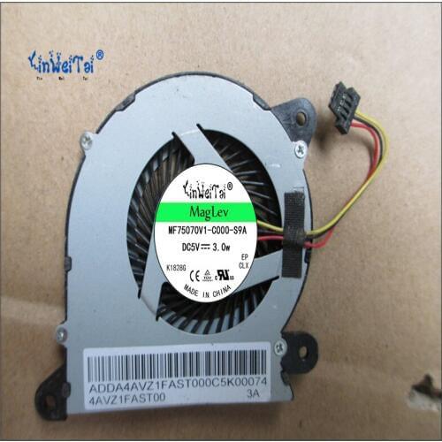 2pcs New laptop cpu cooling fan FOR Vizio CT14 CT14 A1 CT14 CT15 A4 cpu fan cooler AB05405HX06Q300 0CWVZ1 DC 5V 0.5A