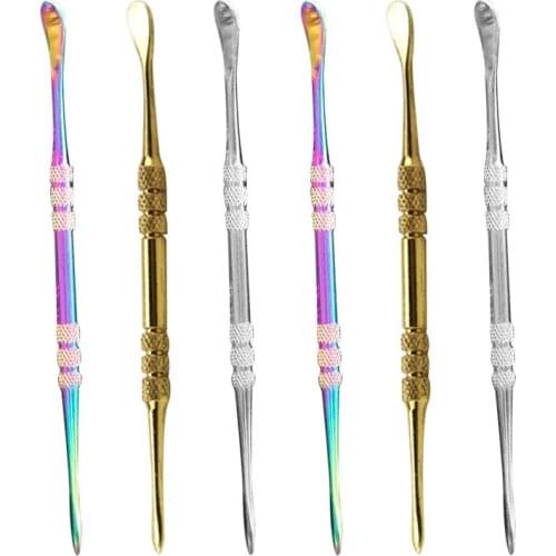 6pcs Tobacco Pipe Cleaner Practical Smoke Oil Spoon Electronic Cigarette Accessories Cleaning Tools for Women