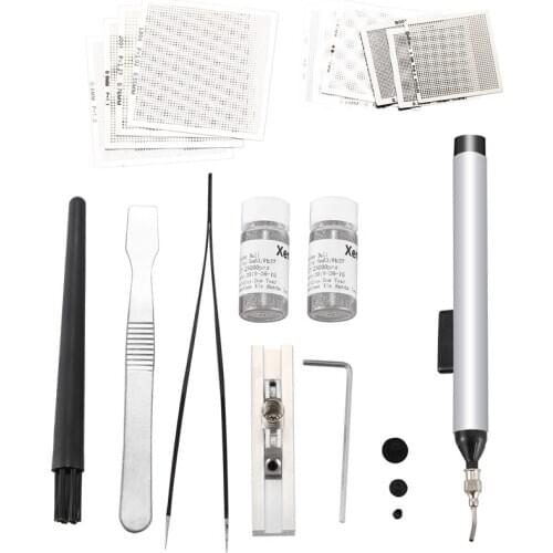 Promotion! Stencils Bga Reballing Kit for Ps3 Chip Reballing Repair Game Consoles Repair Tools Kit