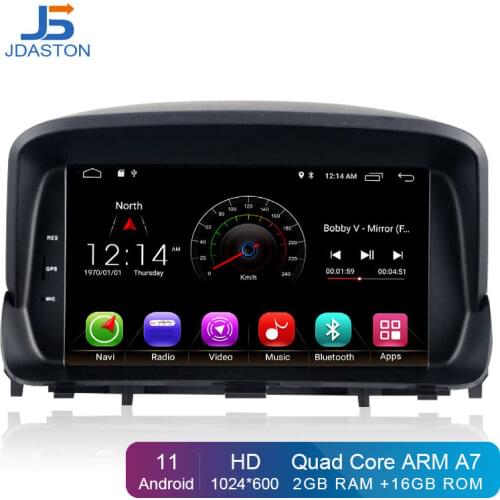 JDASTON 8 Inch HD Android 10.0 Car DVD Player For OPEL MOKKA 2 Din Car Radio GPS Navigation Multimedia Stereo WIFI tape recorder