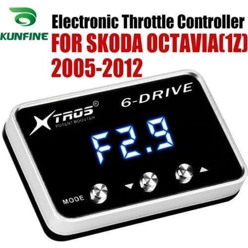 Car Electronic Throttle Controller Racing Accelerator Potent Booster For SKODA OCTAVIA(1Z) 2005-2012 Tuning Parts Accessory